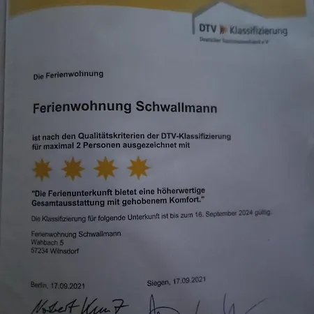 Ferienwohnung Schwallmann Wilnsdorf Zewnętrze zdjęcie